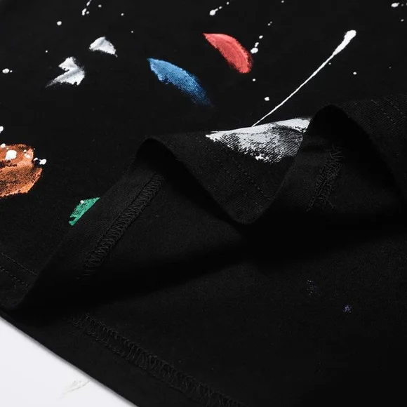 Lanvin black short-sleeved T-shirt - Picture 5 of 7